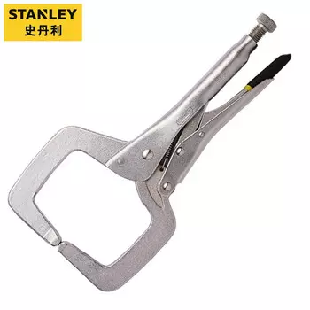 Stanley Мощные плоскогубцы C-типа, зажим для быстрой фиксации, быстросъемные позиционирующие плоскогубцы, 11 дюймов 84-399-23