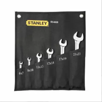STANLEY Набор двусторонних метрических ключей B-6, тонко полированных* [93-608-22]