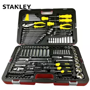 Stanley Набор инструментов для обслуживания автомобилей STANLEY, состоящий из 150 предметов, R99-150-1-22