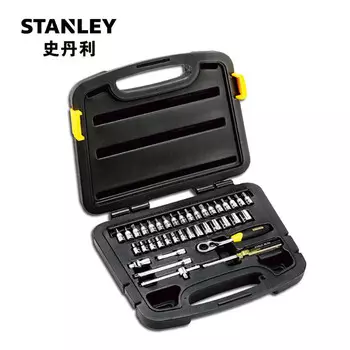 Stanley Набор инструментов для ремонта и обслуживания автомобилей Xiaofei, набор метрических торцевых ключей с храповым механизмом серии 6,3 мм, 94-184-22 Spot
