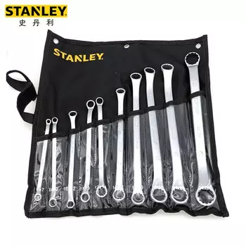 STANLEY Набор из 10 метрических матовых ключей Torx 6–27 мм STMT87022-23
