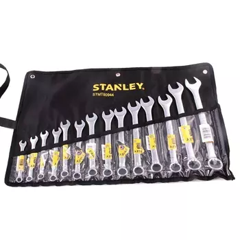 STANLEY Набор из 14 предметов, набор рожковых ключей Torx серии B, 10–32 мм STMT80944-8-23