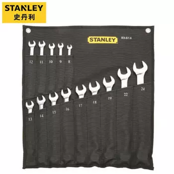Stanley Набор из 14 рожковых ключей метрических Torx 8-24 мм 93-614-22