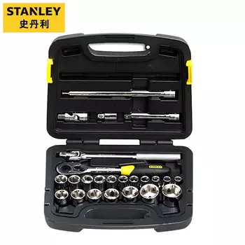 STANLEY Набор из 24 предметов, серия 12,5 мм, метрический набор 91-939-22