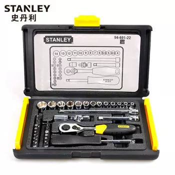 Stanley Набор из 35 предметов, серия 6,3MM, метрический набор 94-691-22