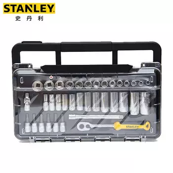 Stanley Набор из 36 предметов с метрическими головками серии 10 мм и алмазами Многофункциональный набор инструментов Zhongfei STMT74174-8C