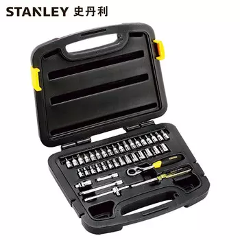 STANLEY Набор из 38 предметов, серия 6,3 мм, метрический набор 94-184-22