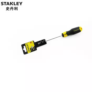 Stanley Набор из 3 мощных шлицевых отверток Отвертка 3х100 мм Отвертка для электрика Маленькая отвертка с цветком сливы STMT67265-8-23