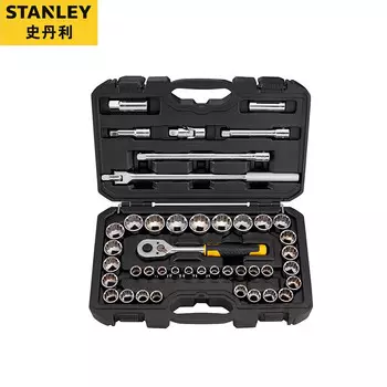 Stanley Набор из 43 предметов Набор метрических и дюймовых головок серии 12,5 мм STMT45505-23