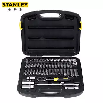 Stanley Набор из 58 предметов, метрический набор серии 12,5 мм, 1/2, большой ключ для ремонта самолетов, авторемонтный ключ, головка 94-188