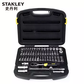 STANLEY Набор из 58 предметов, серия 12,5 мм, метрический набор 94-188-22