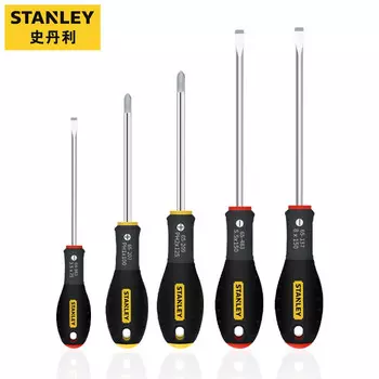 STANLEY Набор из 5 отверток с трехцветной ручкой 65-436-14