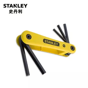 STANLEY Набор из 5 складных шестигранных ключей British 3/16–3/8 дюйма 69-260-23C