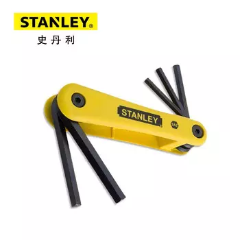 STANLEY Набор из 5 складных шестигранных ключей British 3/16"-3/8" 69-260-23C