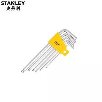STANLEY Набор из 6 предметов, метрические шестигранные ключи с длинной шаровой головкой STHT69313-23