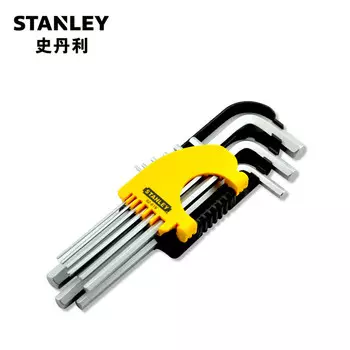 STANLEY Набор из 9 метрических длинных шестигранных ключей 1,5-10 мм STMT92619-8-23