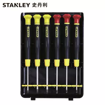 STANLEY Набор микроотверток с крестообразным шлицем, 6 предметов Stanley B 66-393-23 1 комплект (всего 10 комплектов)