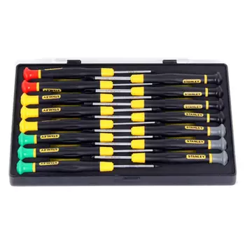 STANLEY Набор микроотверток Stanley, 15 предметов B 66-382-23 1 комплект (всего 2 комплекта)