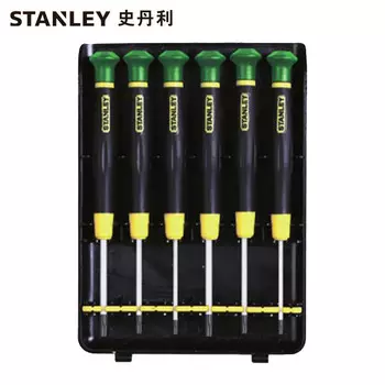 STANLEY Набор микроотверток Stanley в форме цветка, 6 предметов 66-396-23 1 комплект (всего 10 комплектов)