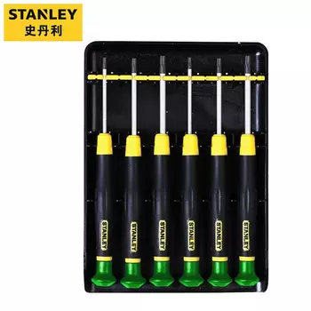 Stanley Набор микроотверток в форме цветка, 6 предметов, набор прецизионных отверток 66-396-23