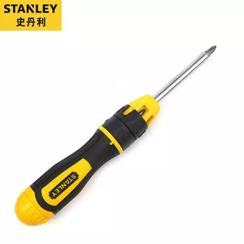 Stanley Набор отверток с храповым механизмом, 11 предметов, сменная головка отвертки с храповым механизмом, комбинированная головка STHT68010-8-23
