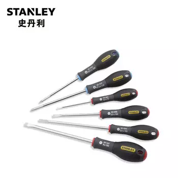 Stanley Набор отверток STANLEY, 6 предметов, с трехцветной ручкой 65-428-14
