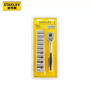 Stanley Набор торцевых ключей серии 12,5 мм, набор инструментов для ремонта автомобилей Dafei, набор из 11 предметов STMT45501-23