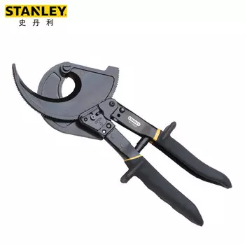 Stanley ножницы для резки кабеля с храповым механизмом ножницы для электрика 0-400 мм84-862