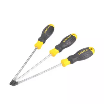 STANLEY Отвертка Phillips серии Stanley B с пластиковой ручкой PH1x75mm60-804-23 10 шт.