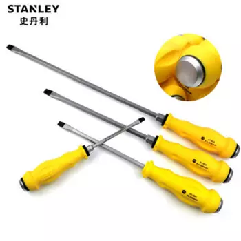 STANLEY Отвертка Stanley One-word с наддувом, цельнокорпусная, 8 мм*300 мм 61-895-23 1 комплект (всего 2 шт.)