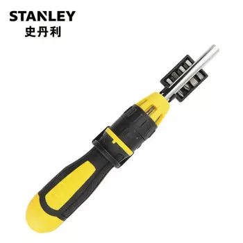 STANLEY Отвертка Stanley с трещоткой, набор из 11 предметов 1 комплект (всего 2 комплекта) STHT68010-8-23