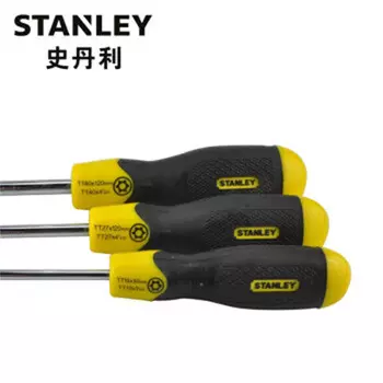 STANLEY Отвертка Stanley в форме цветка со средним отверстием и пластиковой ручкой TT10x80mm 65-148-0-23 1 комплект (всего 10 шт.)