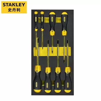 Stanley Отвертка в форме цветка, 8 предметов, набор держателей инструментов для отверток из ЭВА 90-039-23