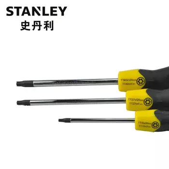 Stanley Отвертка в форме цветка со средним отверстием из хромованадиевой стали TT9x80мм 62-090-23
