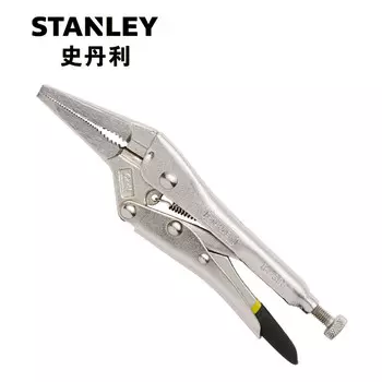 Stanley Плоскогубцы с остроконечными концами, 6,5-дюймовые плоскогубцы с фиксированным давлением 84-396-23