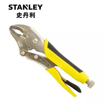 STANLEY Плоскогубцы Stanley с круглой прорезиненной ручкой, 10 дюймов 84-378-23 1 комплект (всего 2 шт.)