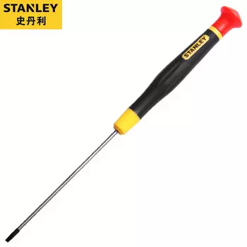Stanley Прецизионная шлицевая отвертка для микросотового телефона, компьютерных часов, 2,5x80 мм, 66-315-23