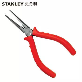 Stanley прецизионные острогубцы с красной ручкой, 6-дюймовые многофункциональные острогубцы, острогубцы, острогубцы, кусачки 84-048-23