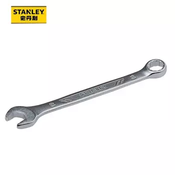 Stanley противоскользящий открытый гаечный ключ двойного назначения, ручной инструмент, ключ для цветка сливы 19 мм STMT72816-23