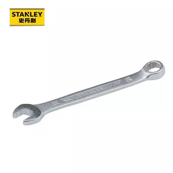 Stanley противоскользящий открытый гаечный ключ двойного назначения, ручной инструмент, ключ для цветка сливы 10 мм STMT72807-23