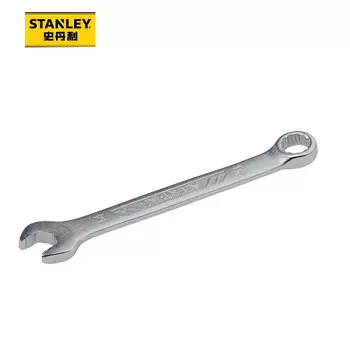 Stanley противоскользящий открытый гаечный ключ двойного назначения, ручной инструмент, ключ для цветка сливы 14 мм STMT72811-23