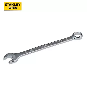 Stanley противоскользящий сливовый открытый гаечный ключ двойного назначения, ручной инструмент, ключ для цветка сливы, 24 мм STMT72821-23