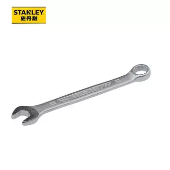 Stanley противоскользящий сливовый открытый гаечный ключ двойного назначения, ручной инструмент, ключ для цветов сливы, 12 мм STMT72809-23