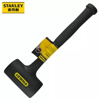 Stanley резиновый противоударный молоток для плитки, напольной плитки, молоток для установки пола, неэластичный резиновый молоток, 567 г 57-563-22