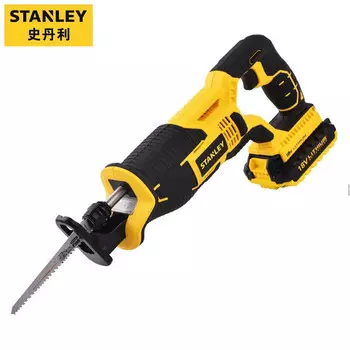 Сабельная пила Stanley SCR300-A9 + аккумулятор 4.0Ah, зарядное устройство