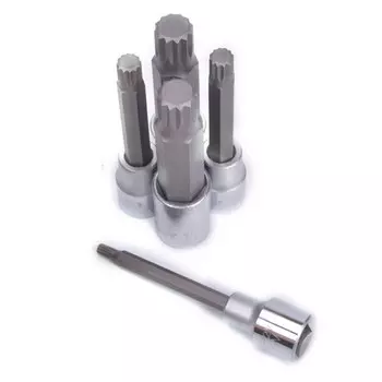 Stanley Серия 12,5 мм, 12-угольная головка длиной 100 мм, большая торцевая бита 1/2 M6 92-530