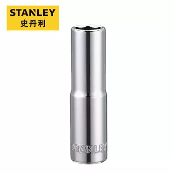 Stanley серия 12,5 мм, метрическая 6-угольная длинная головка 19 мм Dafei, удлиненная головка, авторемонт, ремонт машин, храповой ключ, тонкостенная розетка 93-534-1-22