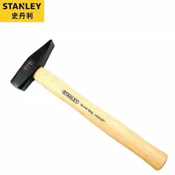 Stanley Слесарный молоток с деревянной ручкой 500 г Маленький молоток с деревянной ручкой Маленький молоток Молоток 56-016-23 Эксклюзив для предприятий