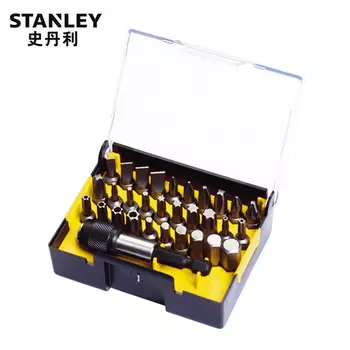 Stanley/STANLEY 63-401-23 31 шт., головка отвертки серии 6,3 мм и быстросъемный магнитный адаптер, набор A/[1 комплект]