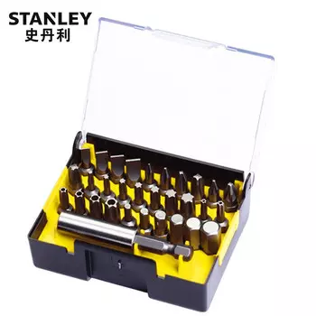 Stanley/STANLEY 63-412-23 31 шт., головка отвертки серии 6,3 мм и магнитный штифт, набор B/[1 комплект]